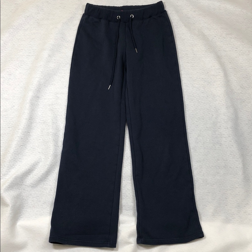 Edikted Navy Lounge Sweatpants Pants Sz XS (B2)